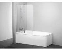 Ravak Vanová zástěna 10CVS2-100 L satin+Transparent Ravak Vanová zástěna 10CVS2-100 L satin+Transparent