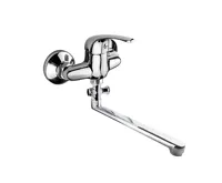 Nástěnná baterie do byt. jádra, Lila, 100 mm, s plochým ramínkem 300 mm, bez příslušenství Nástěnná baterie do byt. jádra, Lila, 100 mm, s plochým ramínkem 300 mm, bez příslušenství