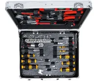 BGS Kufr hliníkový s nářadím, 129 dílů (6)