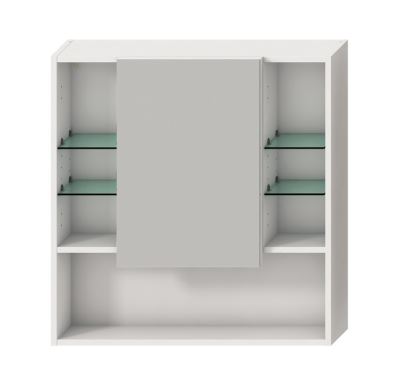 JIKA LYRAplus Zrcadlová skříňka 77,5 x 80 cm, Bílá, 453251