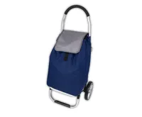 HomeLife Nákupní taška na kolečkách CARRY 53 litrů modrá