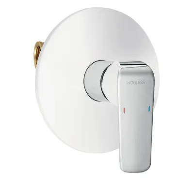 NOVASERVIS Sprchová baterie podomítková Nobless Tina bílá/chrom - 38050,1