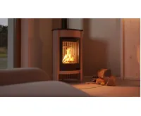 HS Flamingo Krbová kamna MASTERFLAMME ® Medie I, krémová (28)