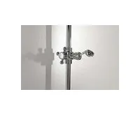 SAPHO ANTEA sprchová tyč, posuvný držák, kulatá, 670mm, chrom (1)