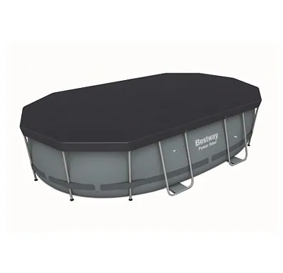 Bestway 58425 Krycí plachta na bazén Power Steel 4,27 x 2,5 x 1 m