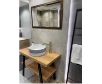 SAPHO PRIORI keramické umyvadlo na desku, Ø 41 cm, bílá s modrým vzorem (3)