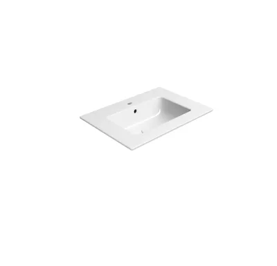 GSI PURA keramické umyvadlo Slim 62x46cm, bílá ExtraGlaze