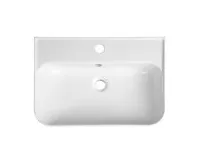 ISVEA SISTEMA U keramické umyvadlo 55x38cm, bílá (1)