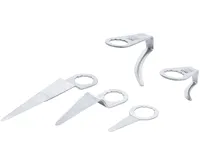 BGS Sada nožů pro pneumatické odřezávání lepených autoskel, pro BGS 3218, 9291, 5dílná - BGS 3 (3)