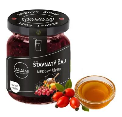 MADAMI s.r.o. Šťavnatý čaj Madami Medový šípek 55g