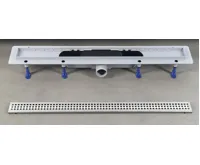 POLYSAN INDY podlahový žlab s nerezovým roštem, L-910, DN50 (3)