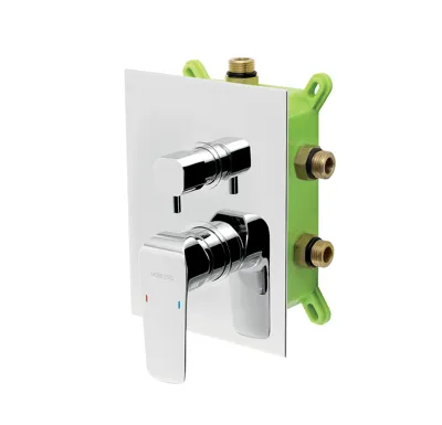 NOVASERVIS Podomítková baterie s boxem 3 vývody, TINA - BOX38051RX,0