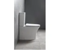 BRUCKNER LEON WC kombi, Rimless, spodní/zadní odpad, bílá (8)