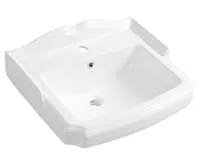 AQUALINE ANTIK keramické umyvadlo, 58x47 cm, bílá