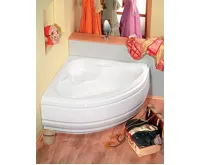 POLYSAN NILA rohová vana 120x120x41cm, bílá (3)