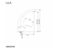 LILA baterie CBEE20103 stojánková mimoúrovňová s ramínkem nad pákou (1)