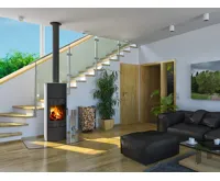 ROMOTOP Krbová kamna LAREDO 01 AKUM keramika (2)