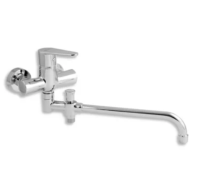 NOVASERVIS Paneláková baterie bez sprchy 100 mm Titania Fresh chrom - 96037/1,0