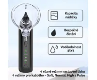 Wellife Elektrický čistič uší PURE WASH OME01 černý (2)