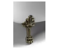 POLYSAN BRIXTON volně stojící vana 174x83x81cm, nohy bronz, bílá (1)