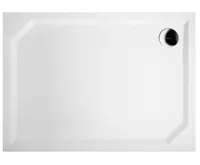 GELCO SARA sprchová vanička z litého mramoru, obdélník 110x80cm, bílá