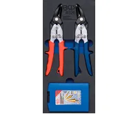 BGS Modul - nůžky na plech L+P, kónické vrtáky 3 díly BGS Modul - nůžky na plech L+P, kónické vrtáky 3 díly