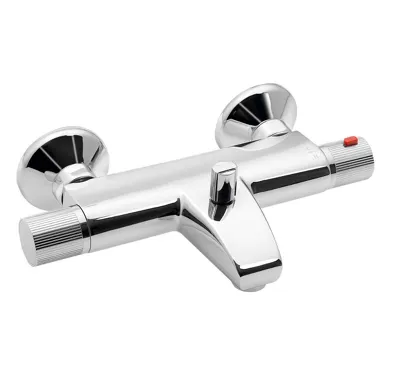 AQUALINE ACTION nástěnná vanová termostatická baterie, chrom