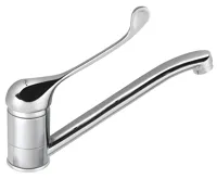 BRUCKNER HOFFER stojánková dřezová baterie, lékařská páka, 221mm, chrom