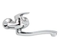 NOVASERVIS Dřezová umyvadlová baterie 100 mm Metalia 57 chrom - 57074,0