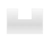 ROMOTOP Přísuvné sklo pro krbová kamna CARA C (POD.SKLO 3200)