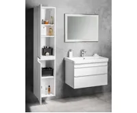 SAPHO SITIA skříňka vysoká 35x172x32cm, 2x dvířka, levá/pravá, bílá mat (7)