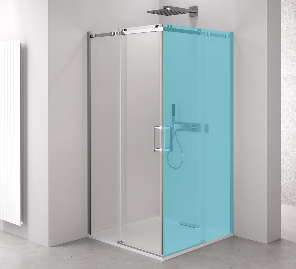 POLYSAN THRON KOMPONENT sprchové dveře 1100 mm, čiré sklo