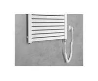 AQUALINE TONDI-E elektrické otopné těleso rovné 450x1330 mm, 500 W, bílá (1)
