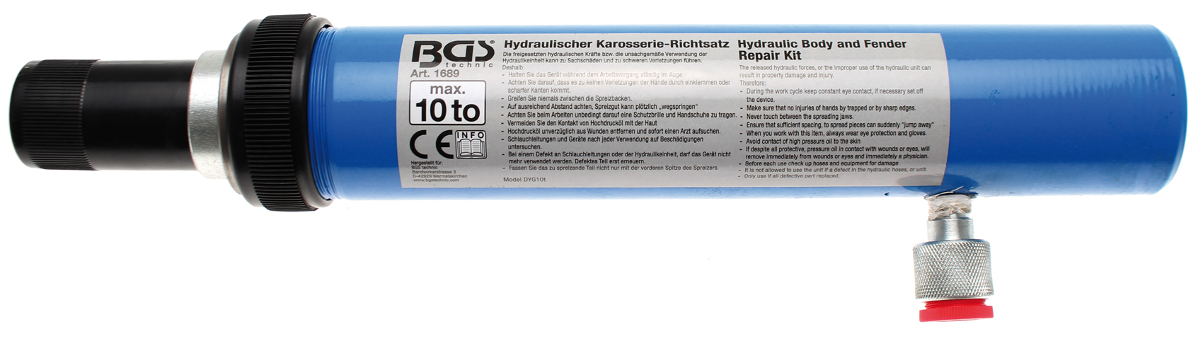 Bgs hydraulický válec pro bgs 1689, 10 t.