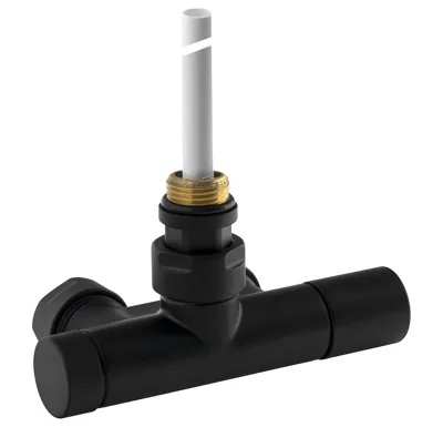 SAPHO MONO ONE připojovací sada ventilů jednobodová, rozteč 50mm, provedení černá mat