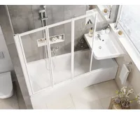 Ravak akrylátová vana BE HAPPY II 160x75 R snowwhite | AKCE Doživotní záruka