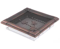 HS Flamingo Krbová mřížka 16x16 cm, RETRO měděná patina