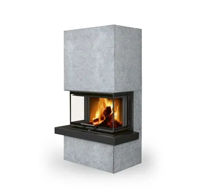 ROMOTOP Designový krb CARA C 02 akumulační s výsuvnými dvířky