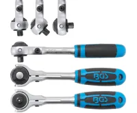 BGS Ráčna 1/4" s výkyvnou hlavou a vyhazovákem (5)