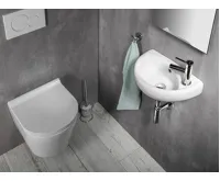 CREAVIT OVAL keramické umývátko 39x23cm, bílá (4)