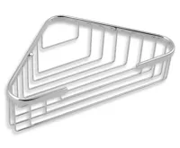 NOVASERVIS Rohová police velká hluboká Drátěný program chrom - 6079,0