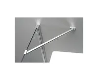 POLYSAN FORTIS boční stěna 800mm, čiré sklo (1)