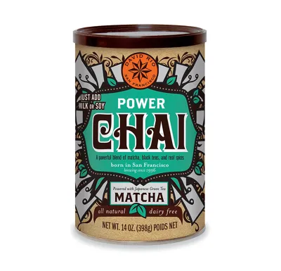 David Rio Chai Latté - Power Matcha dóza 398g