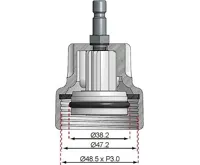 BGS Adaptér č. 18 pro BGS 8027, 8098, pro VW (1)