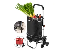 HomeLife Nákupní skládací vozík 3v1, 99 x 45 x 31 cm