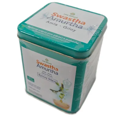 Link Natural Swastha Amurtha plechová krabička 14 sáčků