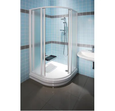 RAVAK sprchový kout SUPERNOVA SKCP4 - 90 satin+rain