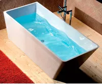 POLYSAN HERHIS volně stojící vana litý mramor 170x72x63cm, bílá (4)