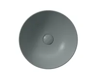 GSI NUBES keramické umyvadlo na desku průměr 40cm, agave mat (3)