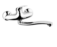 NOVASERVIS Umyvadlová nebo dřezová nástěnná baterie Metalia ECO+ chrom - 57070,0E NOVASERVIS Umyvadlová nebo dřezová nástěnná baterie Metalia ECO+ chrom - 57070,0E